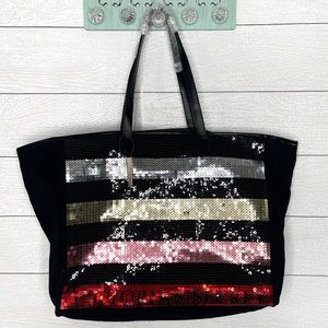 Victoria’s Secret | Sequin Stripe Weekender Bag 2017 Release